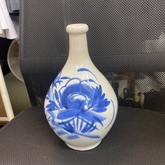 古伊万里 染付 花瓶 花器 花入 徳利 酒器 置物 壺 壷 花模...