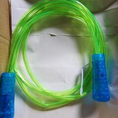 光る レインボー縄跳び