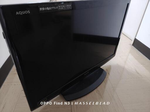 テレビ SHARP 32型　見れれば良い人向け