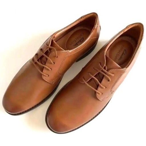 新品未使用 ビジネスシューズ 24～25cm 茶 ベッケンレース 革靴 本革 通勤 外回り 靴/バッグ 靴 サンダル