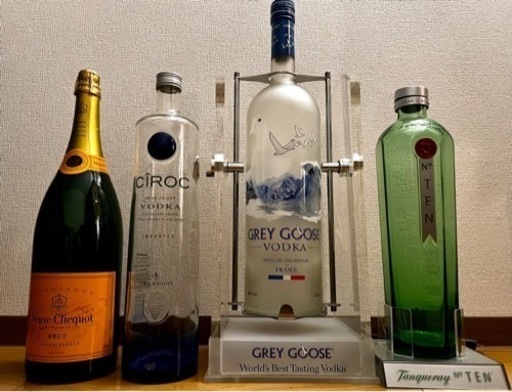 特大ディスプレイボトル4本セット