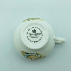 a0701601 ロイヤルアルバート ピーターラビット BEATRIX POTTER ベアトリックス ポター カップ＆ソーサー オシャレ イングランド 中古品の画像