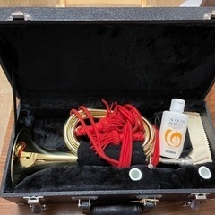 信号ラッパ1形 自衛隊 ケース付属品付き (果てる猫) いよ立花の