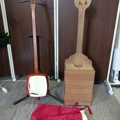 ★F1673【中古品】三味線　ジャンク品