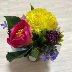値下げ　造花 フェイクフラワー アートフラワー　家具 インテリア雑貨/小物 置物、オブジェの画像