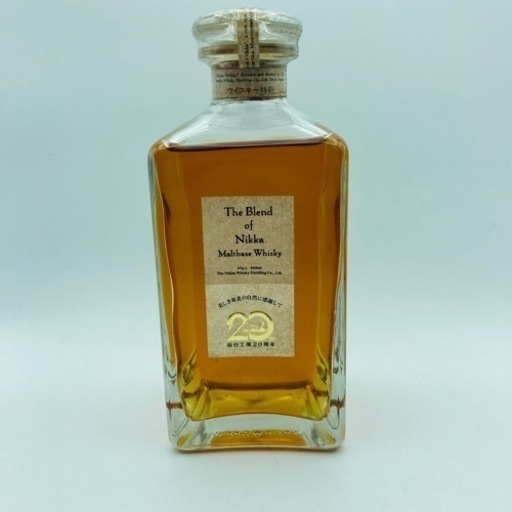 ウィスキー 仙台工場20周年記念 a0701605 ニッカ ウィスキー