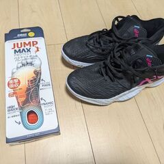 バスケットシューズとインソール