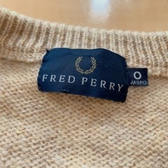 FRED PERRY アーガイルニットの画像