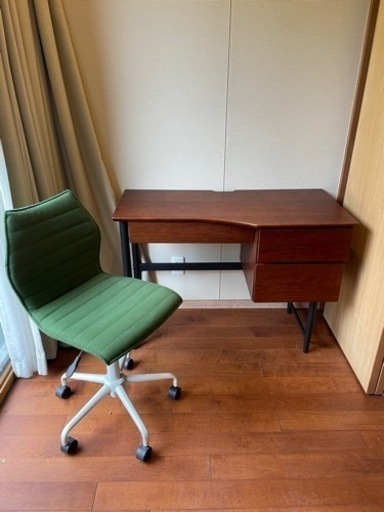 家具 オフィス用家具 机とチェアーセット