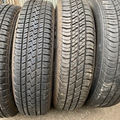 [値下げ］ジムニー純正ホイール　タイヤ付きの画像