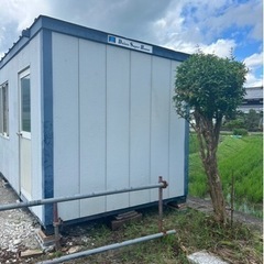 滋賀県引き取りOK ユニットハウス　倉庫の画像