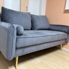 家具 ソファ 2人掛けソファ 美品