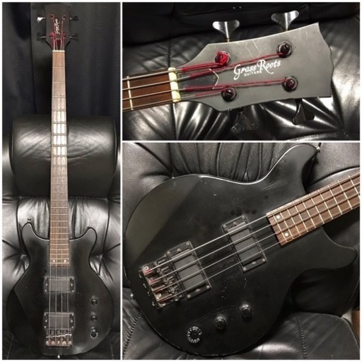 ESP 系 TV ベース ギター　グラスルーツ BASS ルナシー J モデル 音出確認