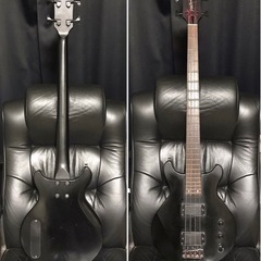 ESP 系 TV ベース ギター　グラスルーツ BASS ルナシー J モデル 音出確認の画像