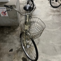自転車 簡易空気入れ付きの画像