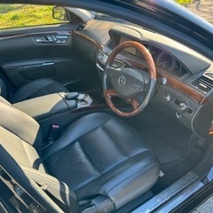 ベンツS550 サンルーフ　20インチアルミホイールの画像
