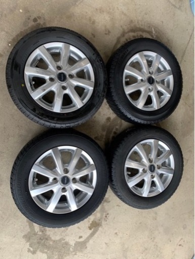 訳あり　格安❗️中古　軽自動車　ホイール　タイヤ　セット　155/65R13