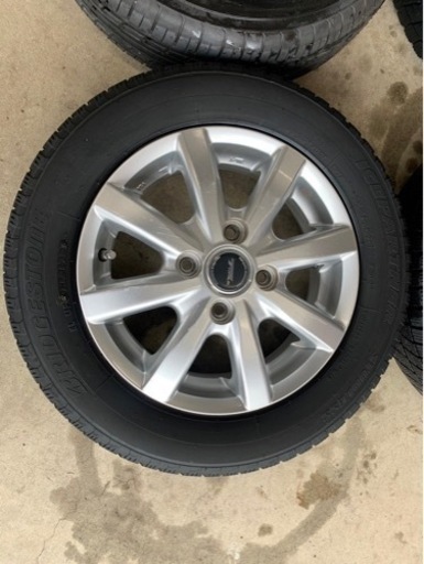 訳あり　格安❗️中古　軽自動車　ホイール　タイヤ　セット　155/65R13　