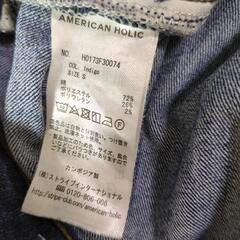 【新品同様】AMERICAN HOLIC レディース ジーンズSの画像