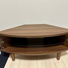 【決まりました】美品☆L字　コーナーテレビ台