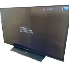 NO.1549 【2021年製】 Panasonic 液晶テレビ TH-43JX850 43V型 リモコンなし 家電 テレビ 中古