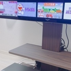 約1年使用　美品　購入金額半額以下　有機EL テレビ　家具 テレビ台　レコーダー　HDMI付　 