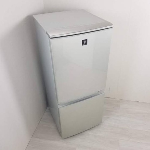 【格安】 SHARP プラズマクラスター 2ドア冷蔵庫 SJ-PD14X-N 2013年製 通電確認済み