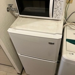 2ドア冷蔵庫Haier JR-N106の画像