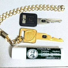 ビンテージ金色&ノーマル キャデラックキー  2個 　キーホルダ...