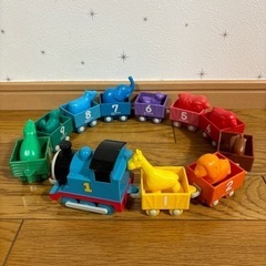 学研　きかんしゃトーマス10までつなげて　おもちゃ　子ども
