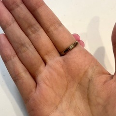【再値下げ】お花のリング/ビーズの指輪の画像