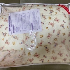 値下げしました！西川ベビー布団セット　スヌーピー　美品の画像