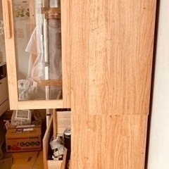 ⭐︎値下げ【Recenoインテリア】Rekitキッチン壁面収納　食器棚の画像