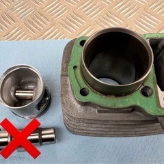 エイプ100 シリンダー ピストン カムシャフト XR100 モタードの画像
