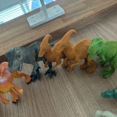 恐竜フィギュアまとめ売りの画像