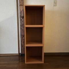ボックス型収納棚×3