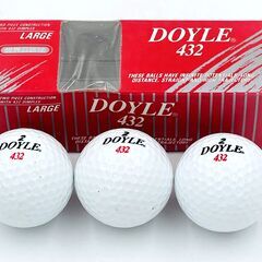 【世界公認球】JapaNa DOYLE432 LARGE ゴルフボール