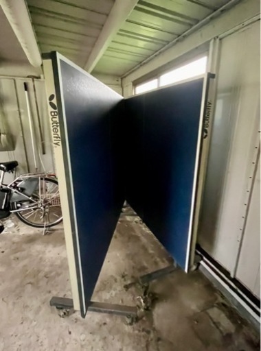 決まりましたm(_ _)m折りたたみ型卓球台　バタフライ　国際基準　