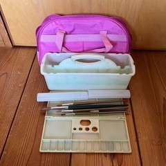絵の具セット　パレット　筆