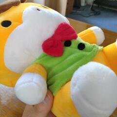 ぐんまちゃんの大きめのお人形　タグ付きの画像