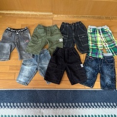 半ズボン120〜130㎝　7枚セット⭐︎