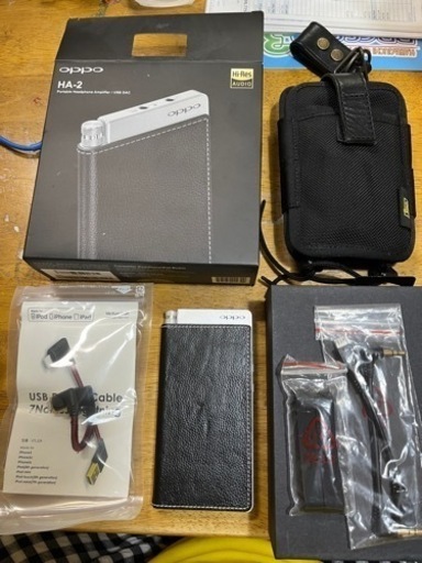 [中古品]OPPO Digital OPP-HA2 ハイレゾ音源フル対応,DAC内蔵ポータブルヘッドホンアンプ