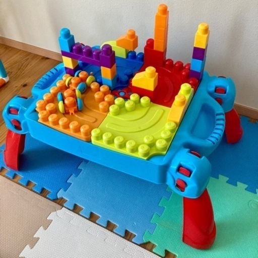 メガブロック/MEGABLOKS 収納テーブル付き