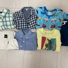 値下げ！男の子80〜100サイズ36点セット、アウターありの画像
