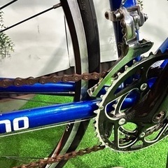 No.74TREK ロードバイク 700C サイズ52 2 x 9段変速整備済み中古現状の画像