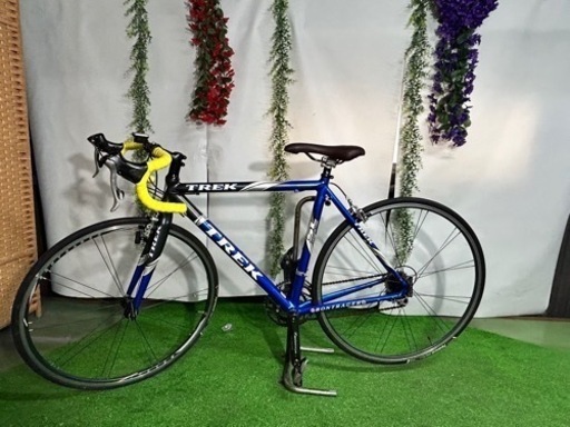 No.74TREK ロードバイク 700C サイズ52 2 x 9段変速整備済み中古現状