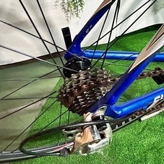 No.74TREK ロードバイク 700C サイズ52 2 x 9段変速整備済み中古現状の画像