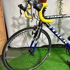 No.74TREK ロードバイク 700C サイズ52 2 x 9段変速整備済み中古現状の画像