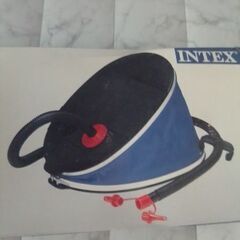 INTEX 空気入れ アウトドア プール キャンプに