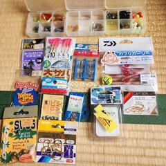 【中古品】釣具　釣り道具　おもり　針　ワーム　まとめ売り